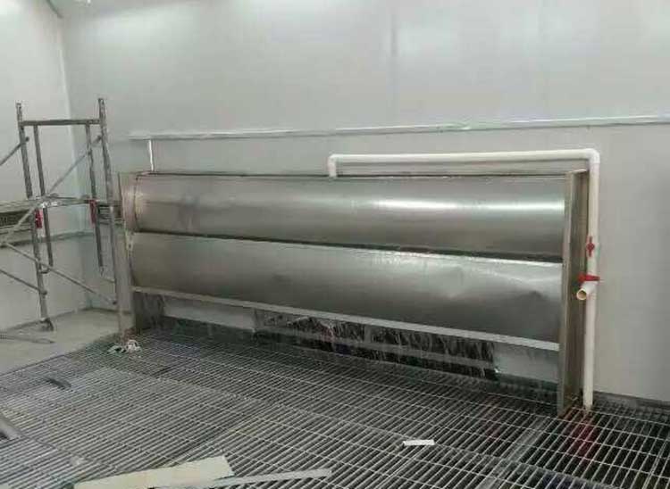 水簾噴漆房由哪幾部分構(gòu)成？